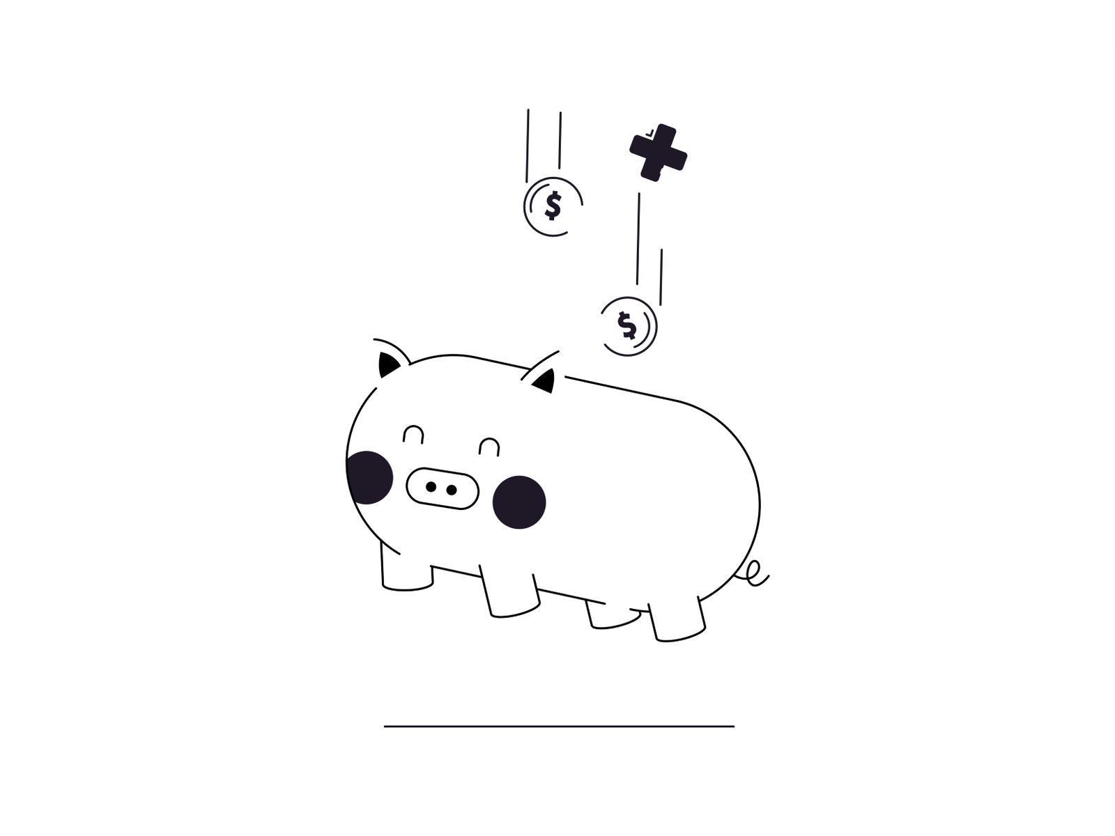 Illustration d'un portefeuille numérique sécurisé et d'une clé physique de stockage